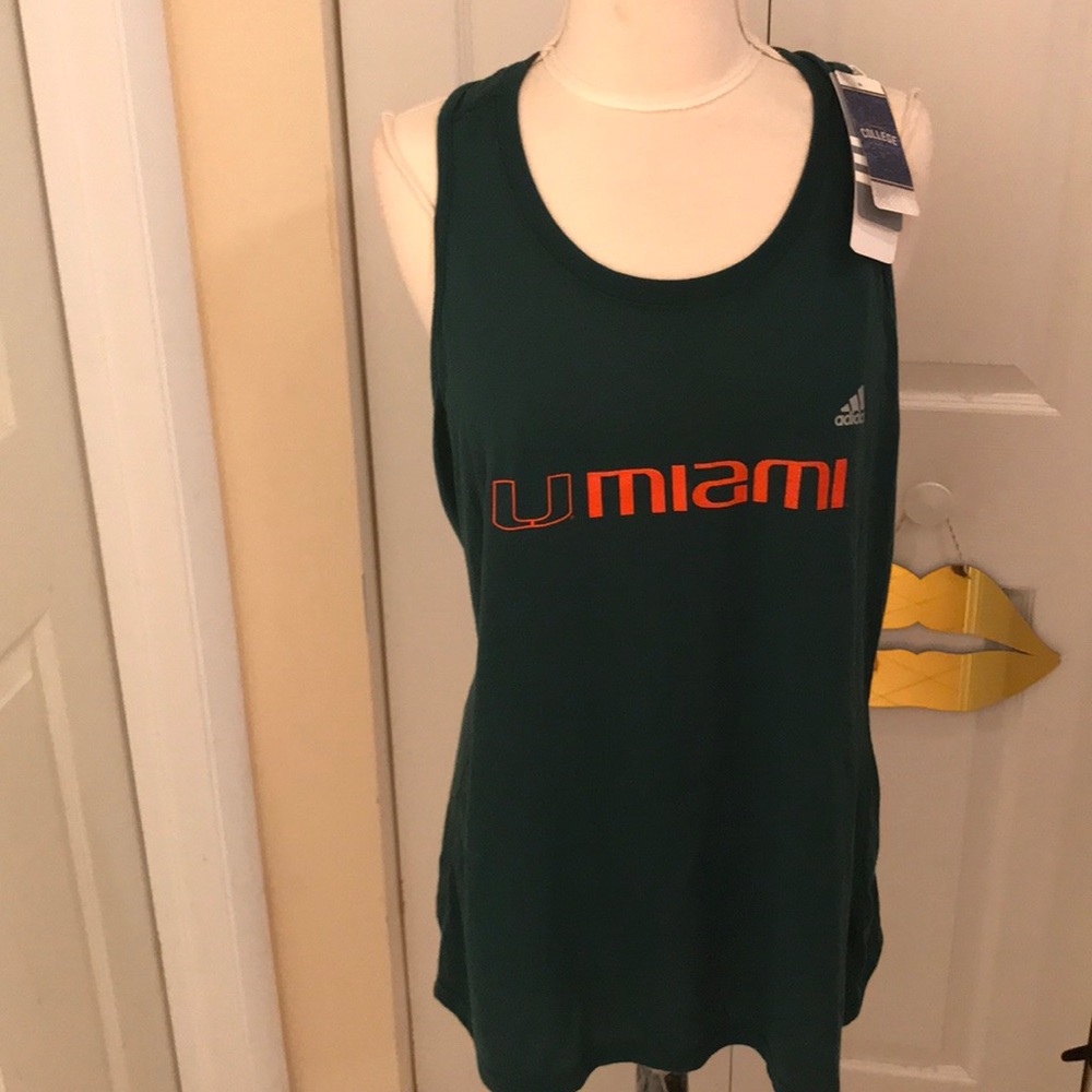 Adidas Ultimate U Miami Tank in XL NWT